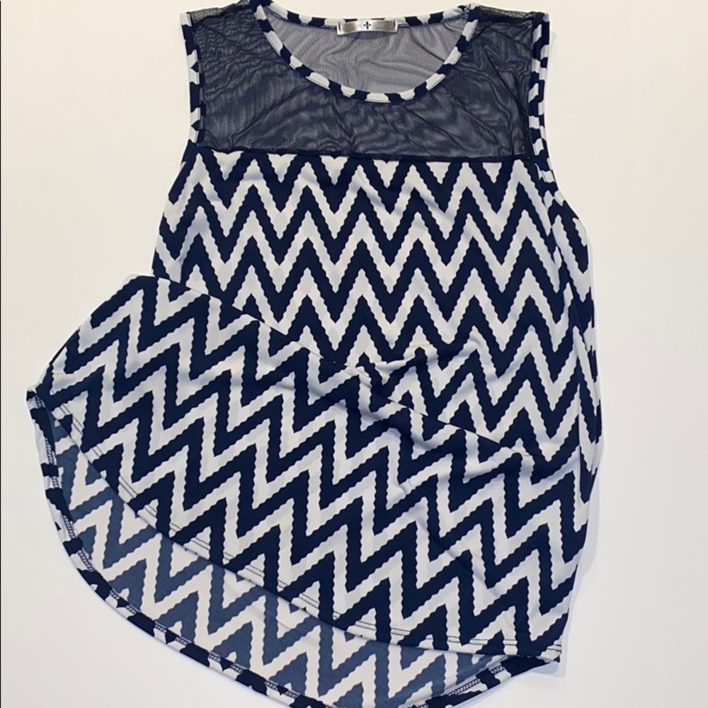 Blue Planet High Low Top